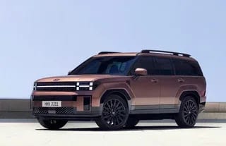 Hyundai Santa Fe, Коричневый (2026) — фотография 1